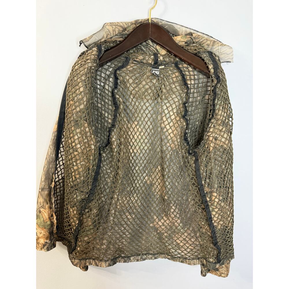 Shannon's Bug Tamer Jacket Camo Mesh Hunting Outdoors Anti Mosquito Face Net L - Picture 8 of 8